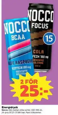 NOCCO Energidryck