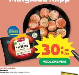 Coop Falukorv erbjuda