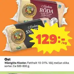 Coop Ost Wästgöta Kloster erbjuda
