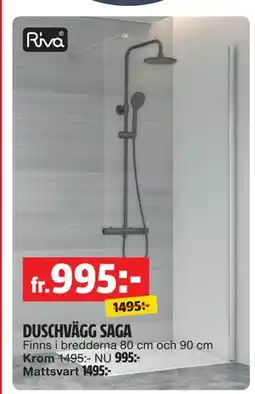 Bauhaus DUSCHVÄGG SAGA erbjuda
