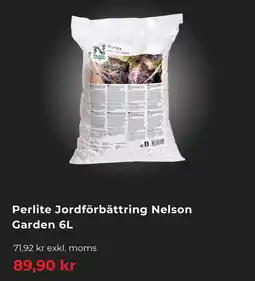 Granngården Perlite jordförbättring nelson garden erbjuda