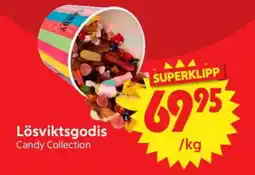 Nya Pulsen CANDY COLLECTION Lösviktsgodis erbjuda
