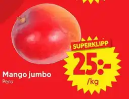Nya Pulsen Mango jumbo erbjuda