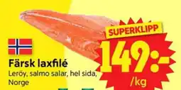 Nya Pulsen Färsk laxfilé erbjuda