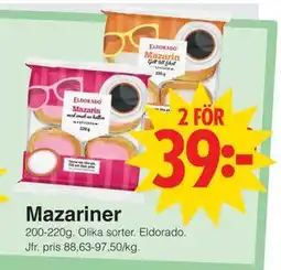 Matöppet Mazariner erbjuda