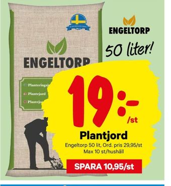 City Gross Engeltorp Plantjord erbjuda