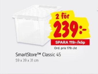 City Gross SmartStore Förvaringsboxar erbjuda