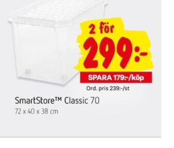 City Gross SmartStore Förvaringsboxar erbjuda