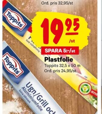 Toppits Hushållsfolie/film