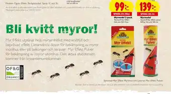 City Gross Myr Effekt Myrmedel erbjuda