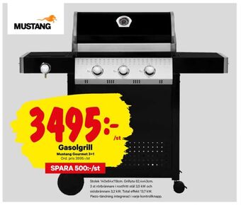 Mustang Gasolgrill