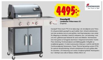City Gross Landmann Gasolgrill erbjuda