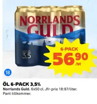Coop Norrlands Guld Öl erbjuda