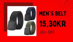 AliExpress Men's belt erbjuda