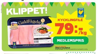Guldfågeln Kycklingbröstfilé