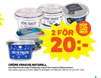 Coop Forum Norrmejerier Crème fraiche erbjuda