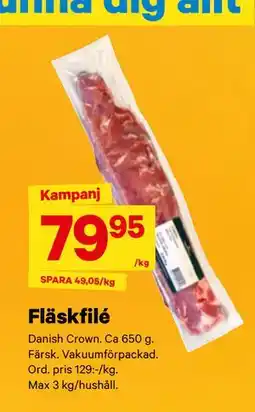 City Gross Fläskfilé erbjuda