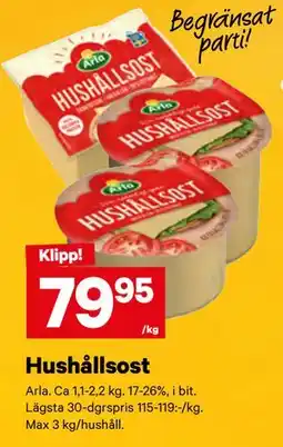 City Gross Hushållsost erbjuda