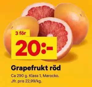 Grapefrukt röd