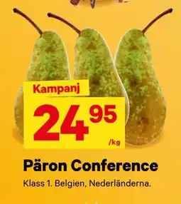 City Gross Päron Conference erbjuda