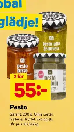 City Gross Pesto erbjuda
