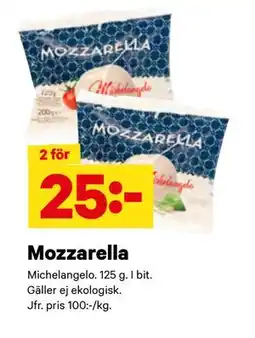 City Gross Mozzarella erbjuda