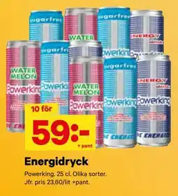 City Gross Energidryck erbjuda