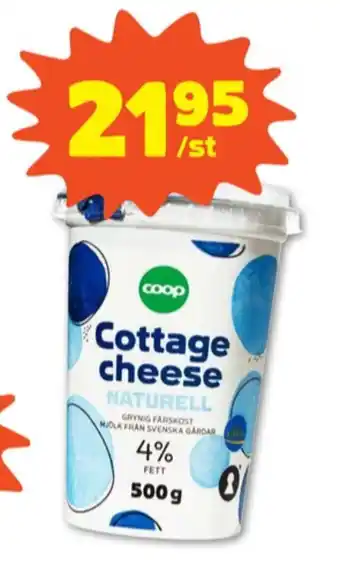 Coop Forum Coop Cottage cheese erbjuda