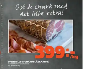 Coop Forum Familjen Hansen Charcuterier Karré erbjuda