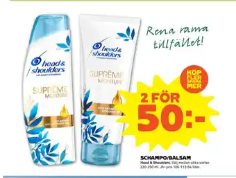 Coop Forum Head&Shoulders Shampoo erbjuda