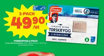 Findus Torskfilé