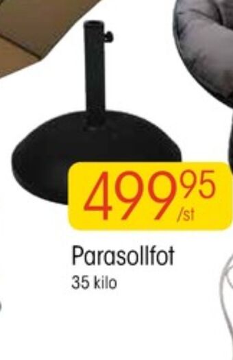 EKO Parasollfot erbjuda