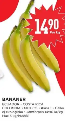 Willys Bananer erbjuda