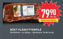 Willys FÅDDMAN Rökt fläskytterfilé erbjuda