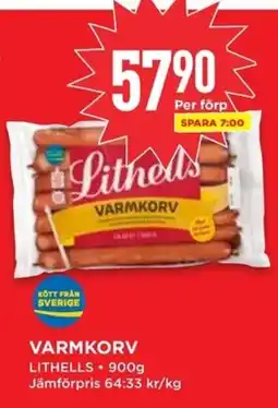 Willys LITHELLS Varmkorv erbjuda