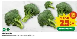 Coop Broccoli erbjuda