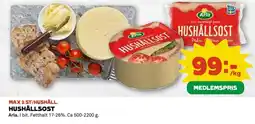 Coop Arla Hushållsost erbjuda