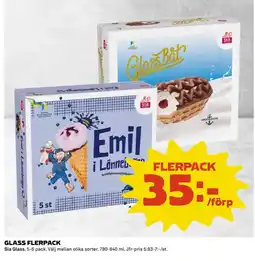 Coop Sia Glass flerpack erbjuda