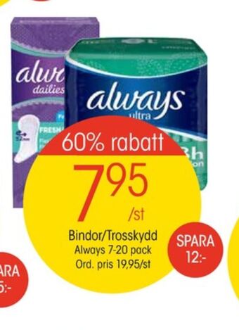 EKO Always Bindor erbjuda