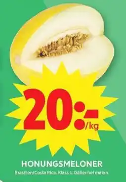 ICA Maxi Honungsmeloner erbjuda