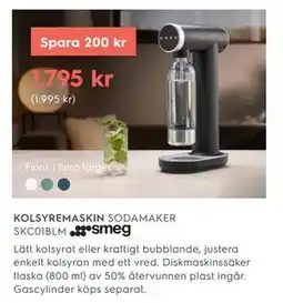 Electrolux Home KOLSYREMASKIN erbjuda