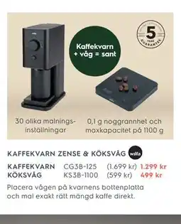 Electrolux Home KAFFEKVARN ZENSE & KÖKSVÅG erbjuda