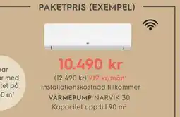 Electrolux Home VÄRMEPUMP erbjuda