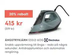 Electrolux Home ÅNGSTRYKJÄRN erbjuda