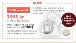 Electrolux Home KÖKSMASKIN PÅ 4,8 LITER erbjuda