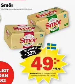 Pekås Smör, Medlemspris erbjuda
