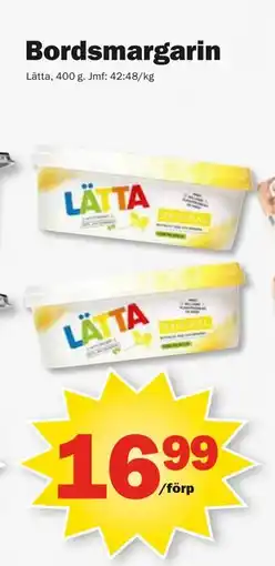 Pekås Bordsmargarin erbjuda