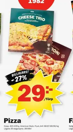 Pekås Pizza erbjuda