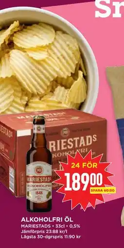 Willys ALKOHOLFRI ÖL erbjuda