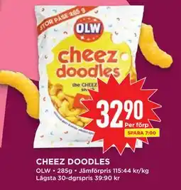 Willys CHEEZ DOODLES erbjuda